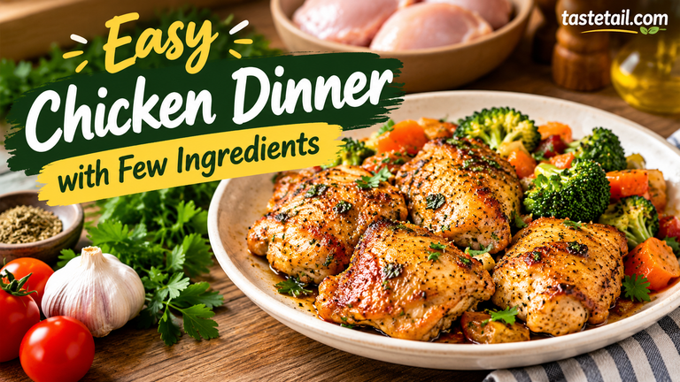 Easy Chicken Dinner with Few Ingredients