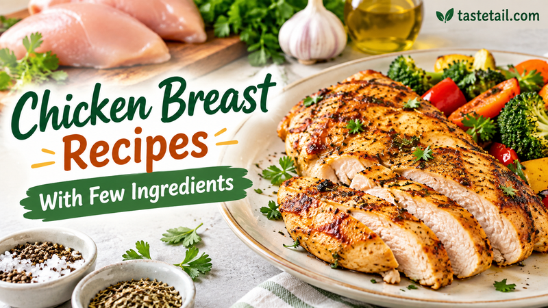 Chicken Breast Recipes With Few Ingredients: Easy, Delicious Meals for Busy Days
