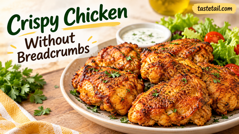 Crispy Chicken Without Breadcrumbs: A Simple, Crunchy, and Delicious Recipe