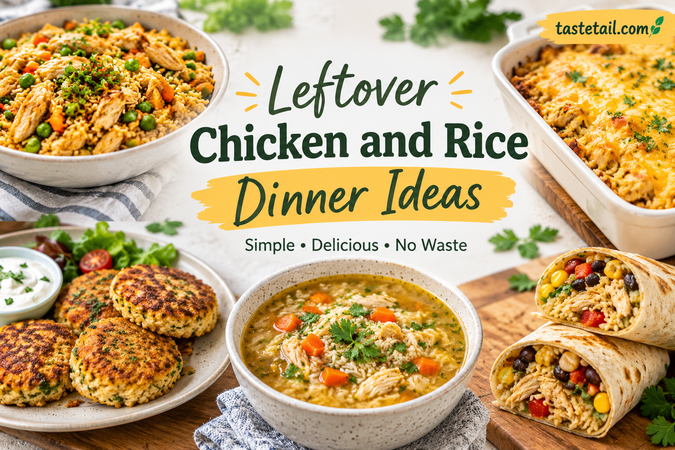 Leftover Chicken and Rice Dinner Ideas: Easy, Delicious Meals for Busy Nights