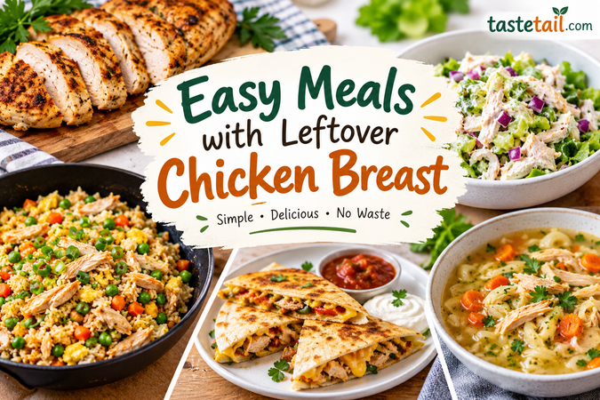Easy Meals With Leftover Chicken Breast: 15 Quick and Delicious Ideas