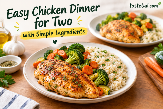 Easy Chicken Dinner for Two With Simple Ingredients