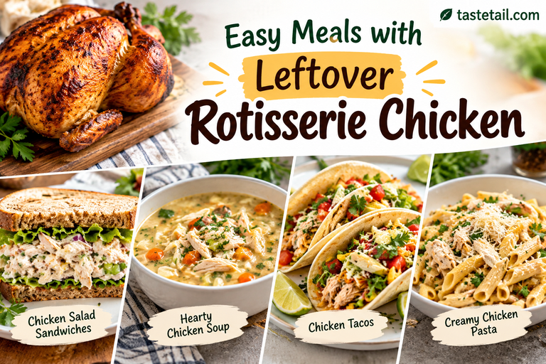 Easy Meals With Leftover Rotisserie Chicken: Simple Ideas for Busy Days